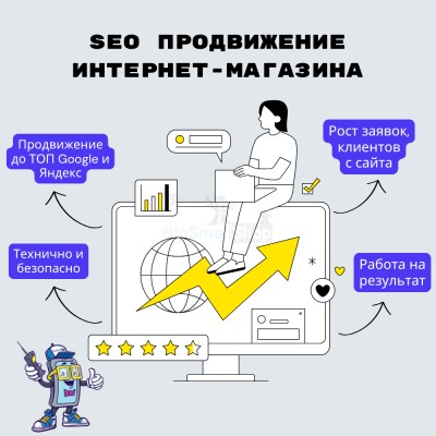 SEO продвижение интернет-магазина - купить в Мохове